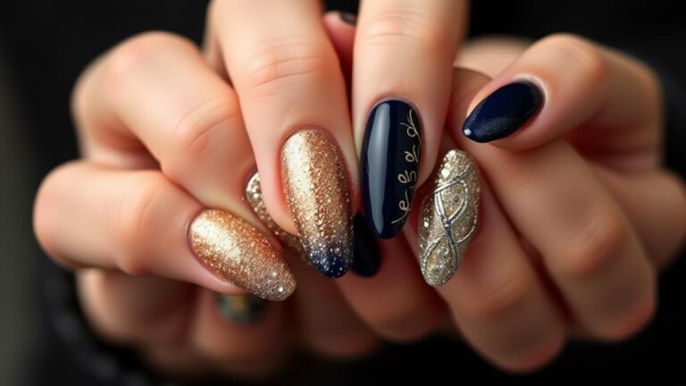 new year s eve nail designs