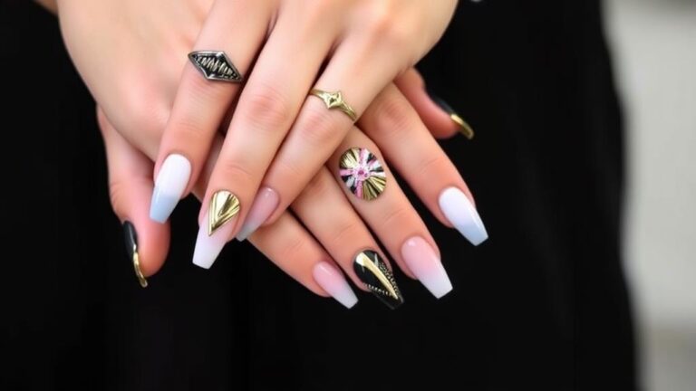 trendy dip nail ideas