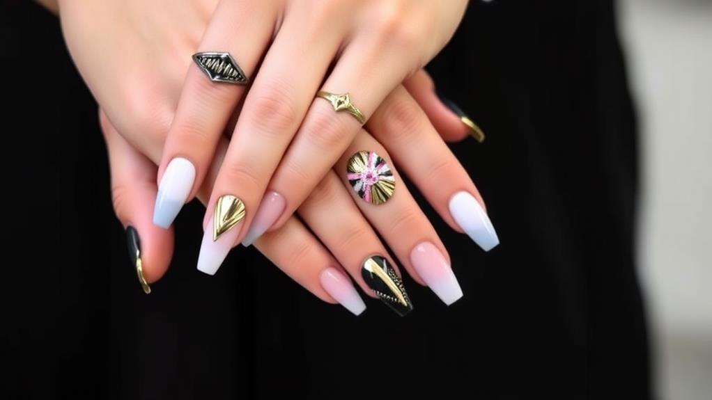 trendy dip nail ideas