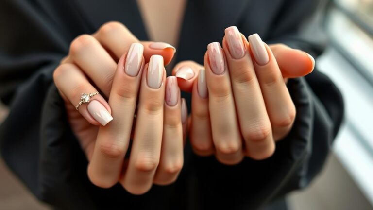 trendy nude nail inspirations