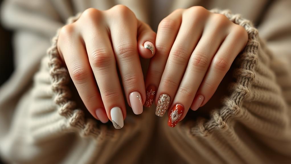 trendy short nail designs