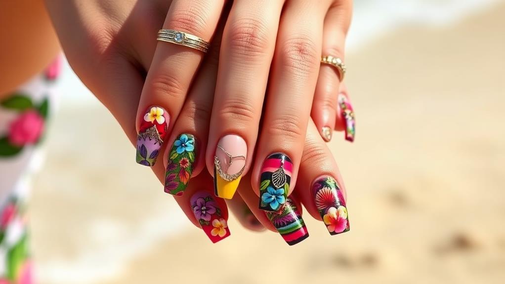 trendy summer nail designs